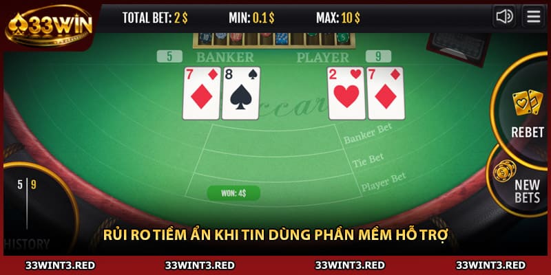 Rủi ro tiềm ẩn khi tin dùng phần mềm hỗ trợ